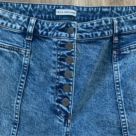 NWOT Ulla Johnson Brodie Acid Wash Jeans